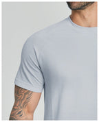 Mens Workout Training 66%nylon 34%polyester Tshirt DD-EDX1172 print logo 20
