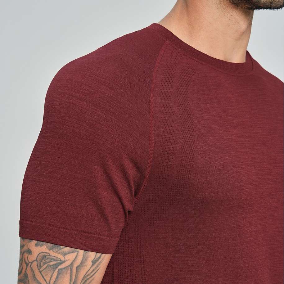 Mens Gym Sportswear 53%nylon 47%polyester Tshirt DD-EDX1196 print logo 12