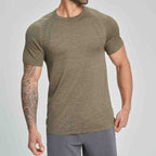 Mens Gym Sportswear 53%nylon 47%polyester Tshirt DD-EDX1196 print logo 18