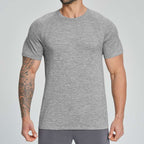 Mens Gym Sportswear 53%nylon 47%polyester Tshirt DD-EDX1196 print logo 19