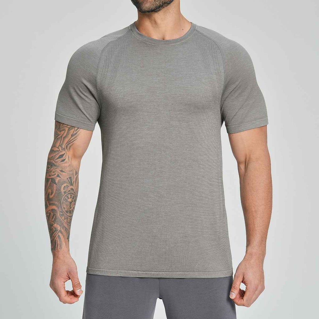 Mens Gym Sportswear 53%nylon 47%polyester Tshirt DD-EDX1196 print logo 20