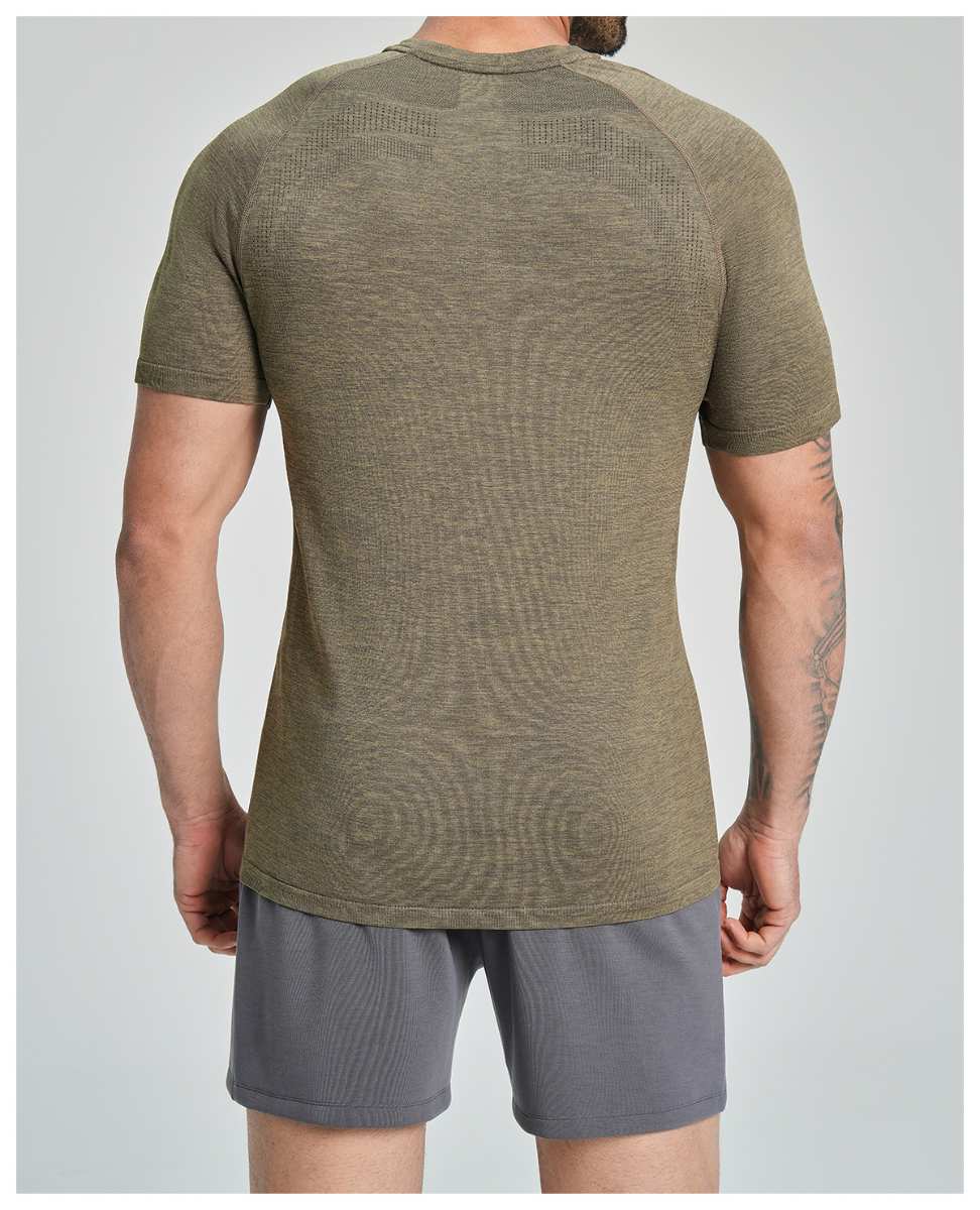 Mens Gym Sportswear 53%nylon 47%polyester Tshirt DD-EDX1196 print logo 23