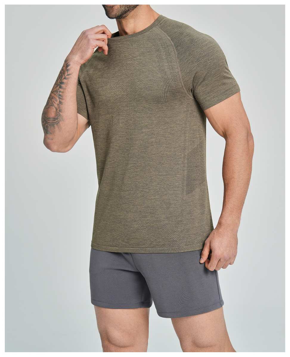 Mens Gym Sportswear 53%nylon 47%polyester Tshirt DD-EDX1196 print logo 24