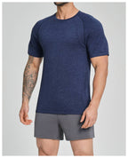 Mens Gym Sportswear 53%nylon 47%polyester Tshirt DD-EDX1196 print logo 27