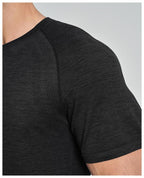 Mens Gym Sportswear 53%nylon 47%polyester Tshirt DD-EDX1196 print logo 37