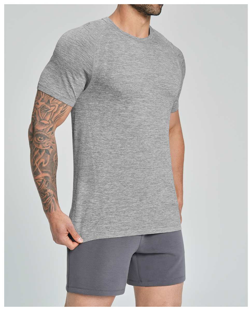 Mens Gym Sportswear 53%nylon 47%polyester Tshirt DD-EDX1196 print logo 43