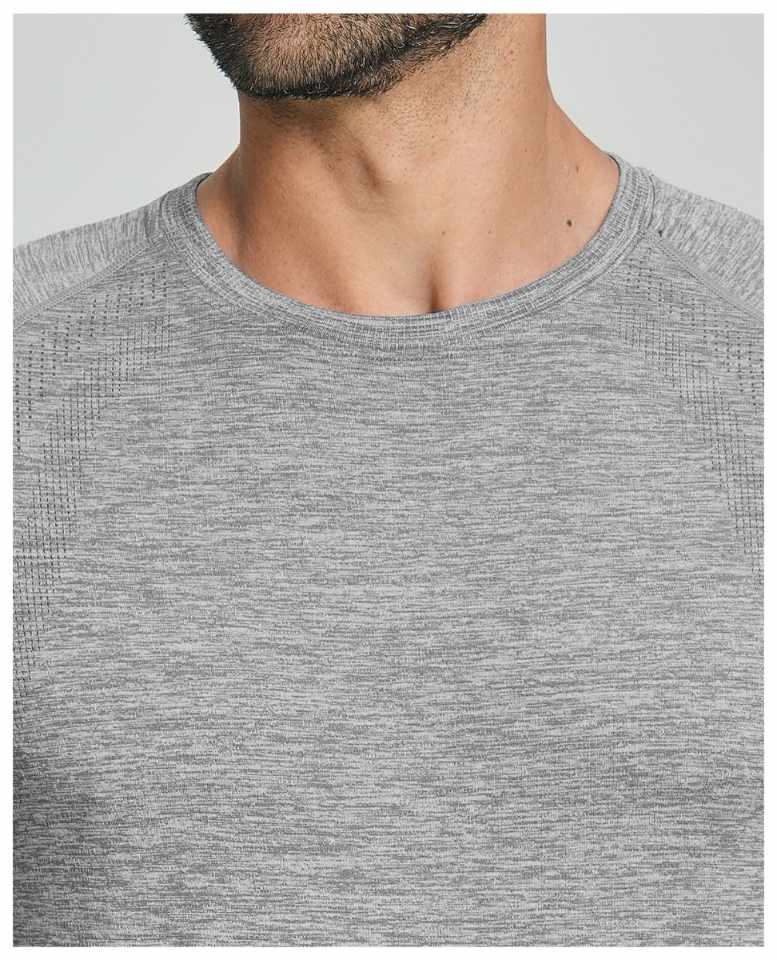 Mens Gym Sportswear 53%nylon 47%polyester Tshirt DD-EDX1196 print logo 45