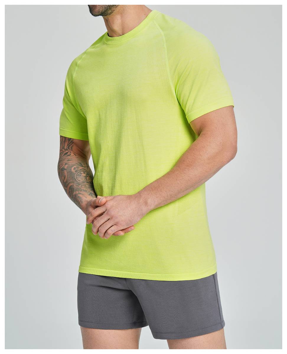 Mens Gym Sportswear 53%nylon 47%polyester Tshirt DD-EDX1196 print logo 47