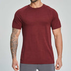 Mens Gym Sportswear 53%nylon 47%polyester Tshirt DD-EDX1196 print logo 5