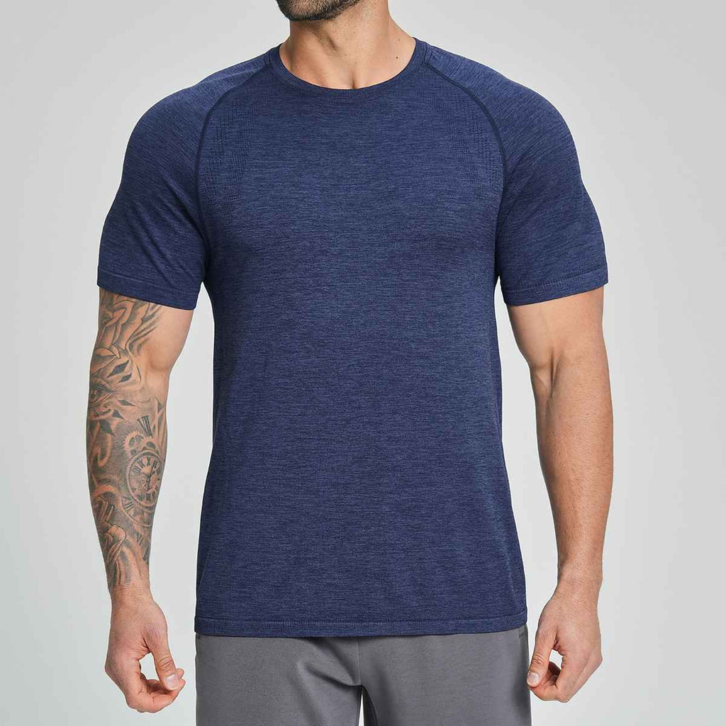 Mens Gym Sportswear 53%nylon 47%polyester Tshirt DD-EDX1196 print logo 6