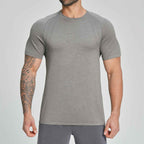 Mens Gym Sportswear 53%nylon 47%polyester Tshirt DD-EDX1196 print logo 9