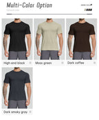 Mens Gym Fitness 64.5%Lyocell 27.7%Cotton Wool 7.8%spandex Tshirt DD-EDX3539 print logo 15