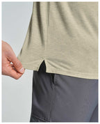 Mens Gym Fitness 64.5%Lyocell 27.7%Cotton Wool 7.8%spandex Tshirt DD-EDX3539 print logo 35