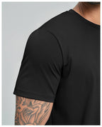 Mens Causal Sportswear 78%nylon 22%spandex Tshirt DD-EDX5086 print logo 20