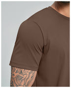 Mens Causal Sportswear 78%nylon 22%spandex Tshirt DD-EDX5086 print logo 25