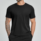 Mens Causal Sportswear 78%nylon 22%spandex Tshirt DD-EDX5086 print logo 3