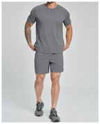 Mens Causal Sportswear 78%nylon 22%spandex Tshirt DD-EDX5086 print logo 31