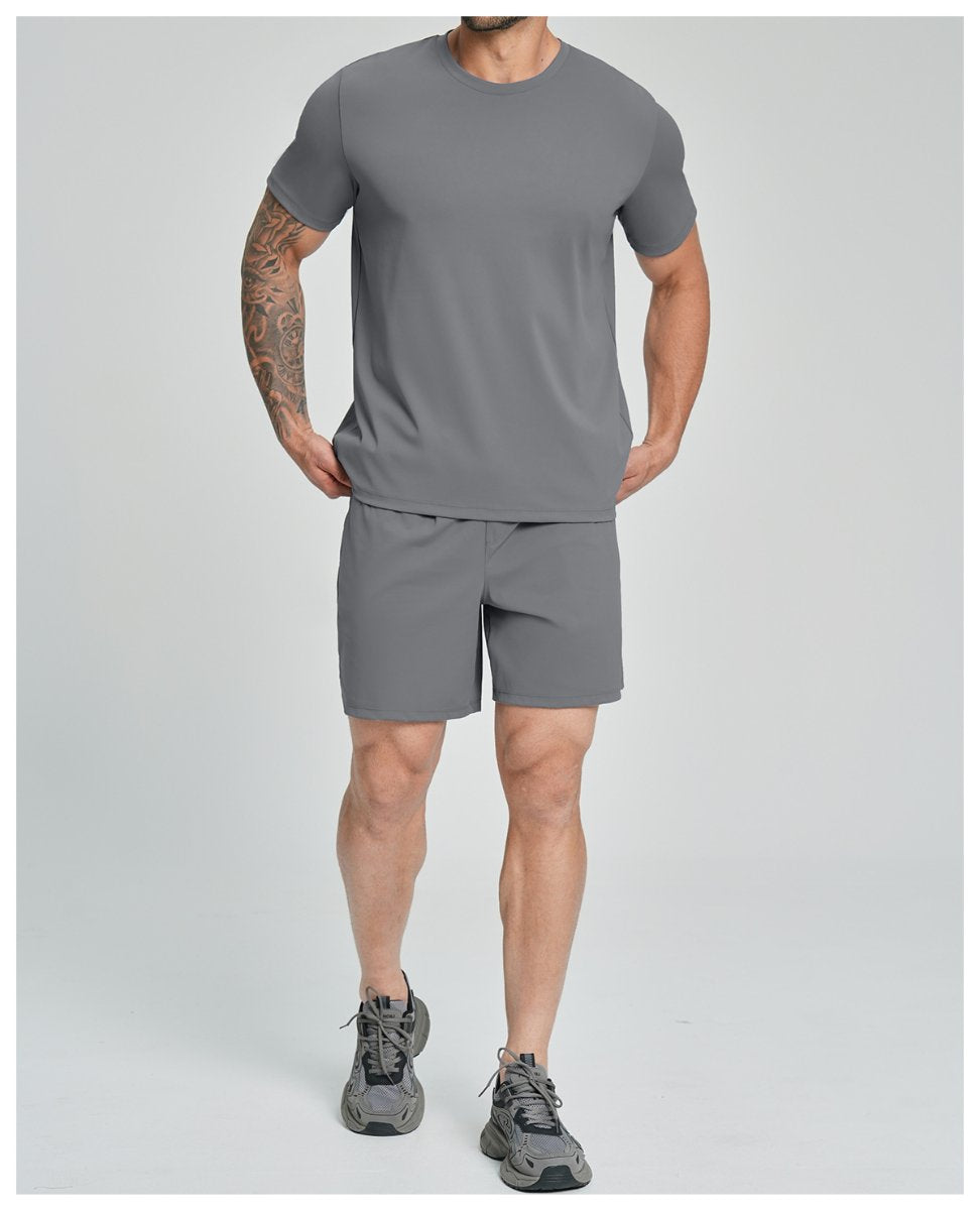 Mens Causal Sportswear 78%nylon 22%spandex Tshirt DD-EDX5086 print logo 31