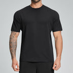 Mens Sports Workout 100%polyester Tshirt DD-EDX5091 print logo 11
