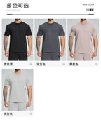 Mens Sports Workout 100%polyester Tshirt DD-EDX5091 print logo 15