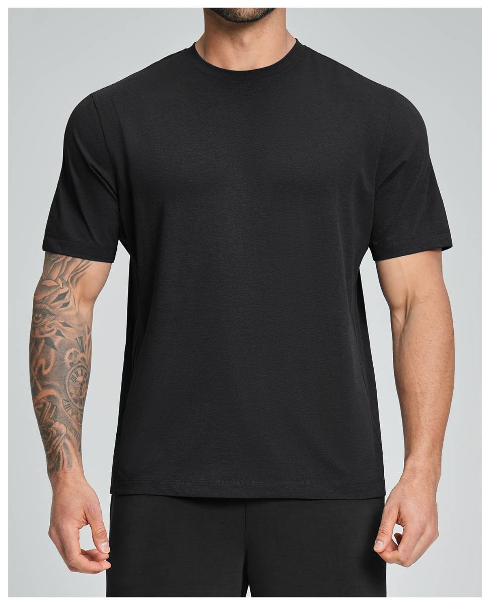 Mens Sports Workout 100%polyester Tshirt DD-EDX5091 print logo 17
