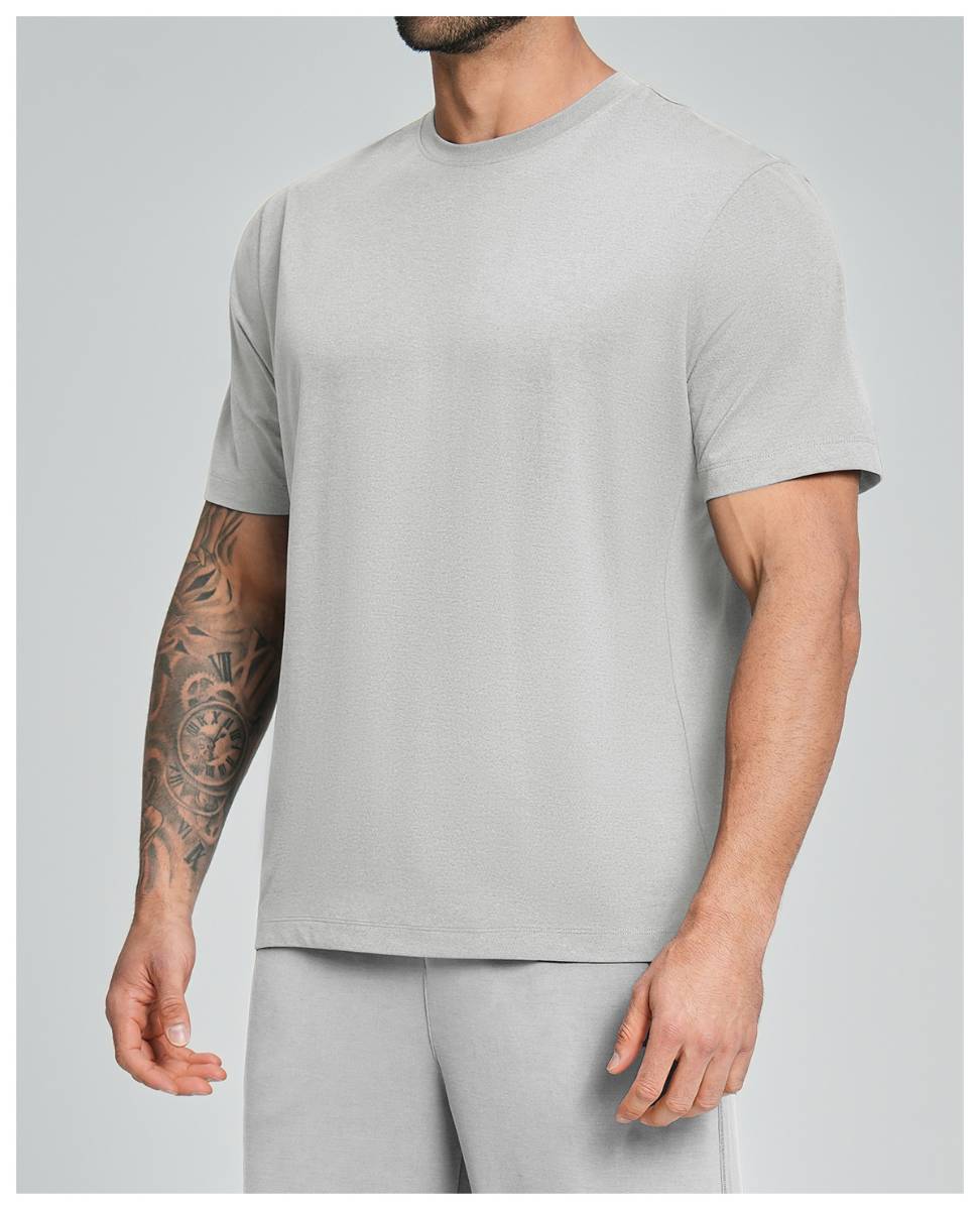 Mens Sports Workout 100%polyester Tshirt DD-EDX5091 print logo 23