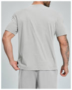 Mens Sports Workout 100%polyester Tshirt DD-EDX5091 print logo 24
