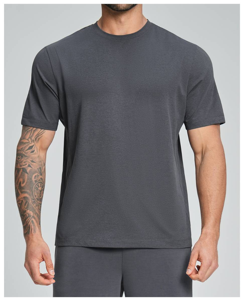 Mens Sports Workout 100%polyester Tshirt DD-EDX5091 print logo 27
