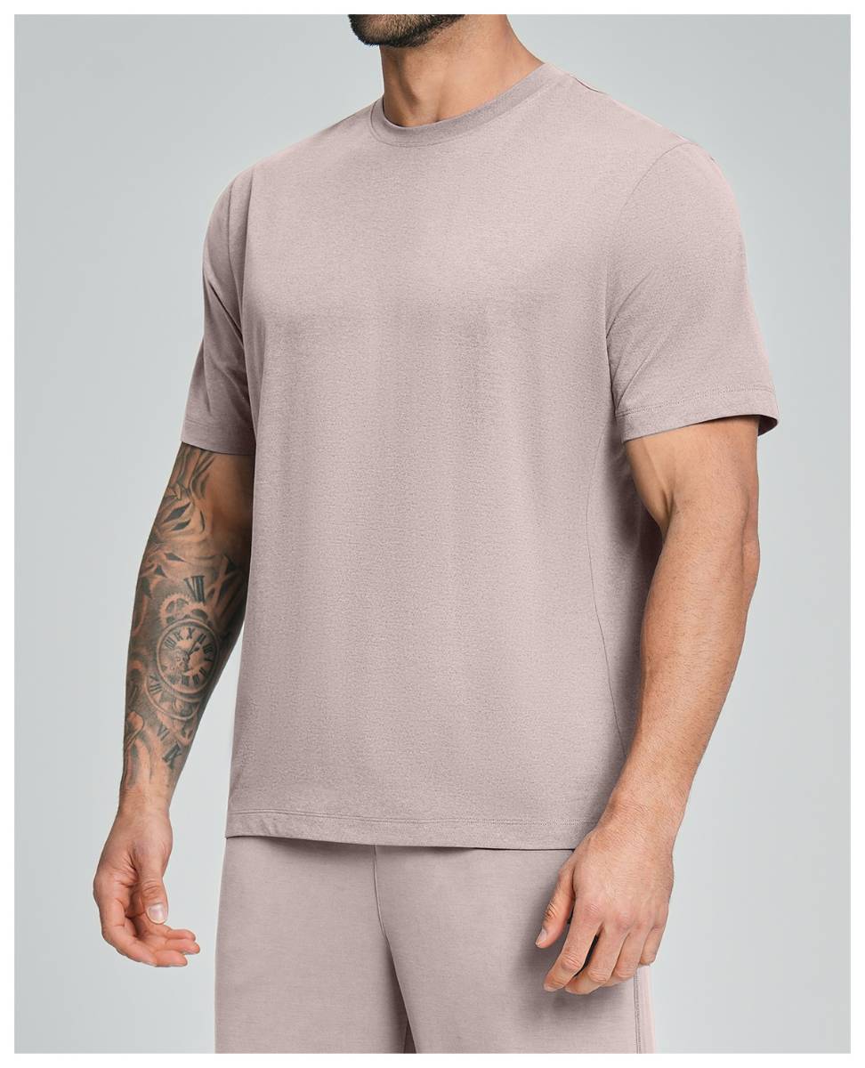 Mens Sports Workout 100%polyester Tshirt DD-EDX5091 print logo 33