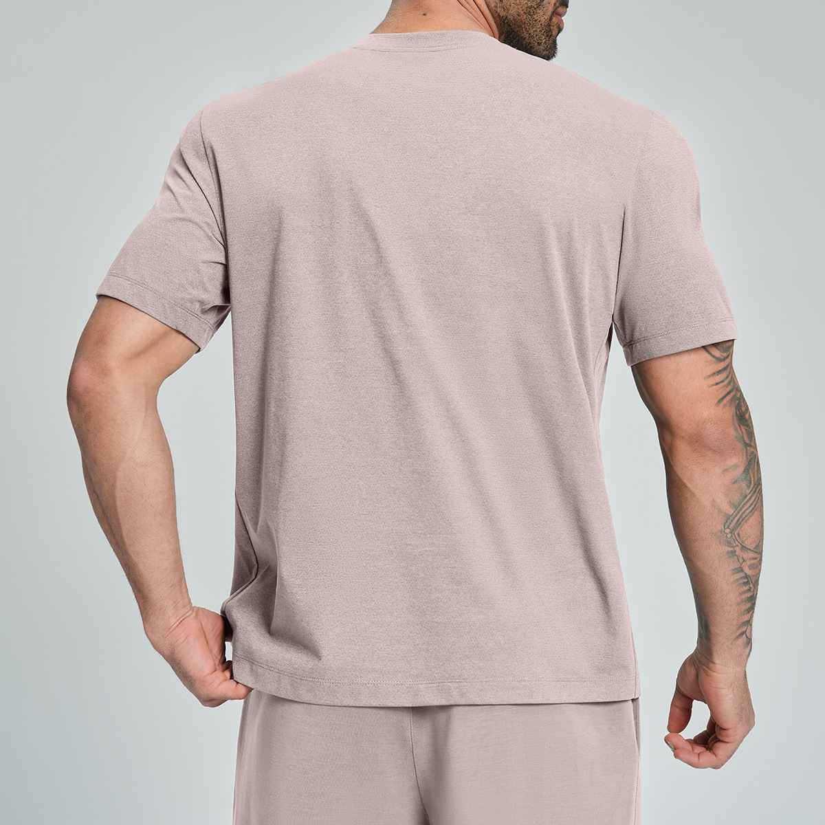 Mens Sports Workout 100%polyester Tshirt DD-EDX5091 print logo 8