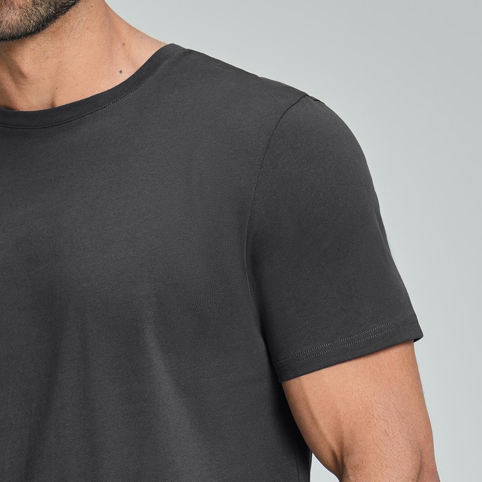 Mens Casual Activewear 100%Organic Cotton Tshirt DD-EDX5094 print logo 10