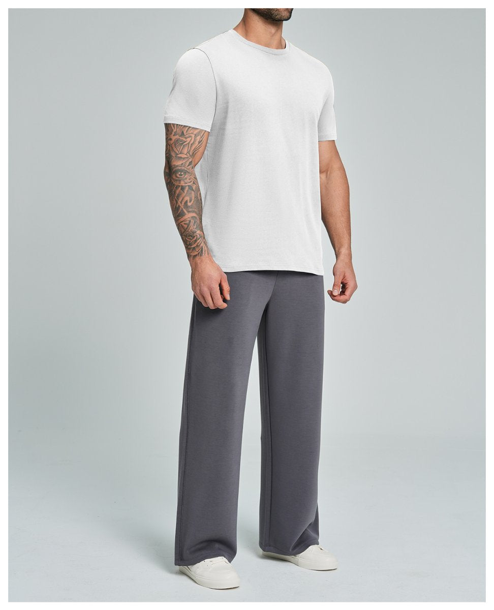 Mens Casual Activewear 100%Organic Cotton Tshirt DD-EDX5094 print logo 18