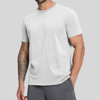 Mens Casual Activewear 100%Organic Cotton Tshirt DD-EDX5094 print logo 20