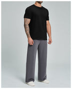 Mens Casual Activewear 100%Organic Cotton Tshirt DD-EDX5094 print logo 23