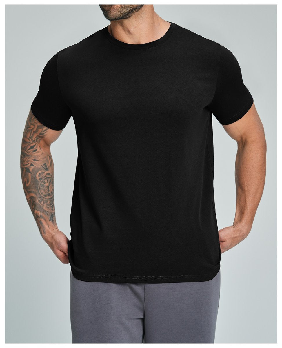 Mens Casual Activewear 100%Organic Cotton Tshirt DD-EDX5094 print logo 24