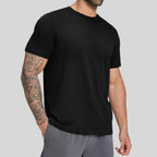 Mens Casual Activewear 100%Organic Cotton Tshirt DD-EDX5094 print logo 26
