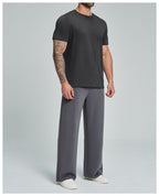 Mens Casual Activewear 100%Organic Cotton Tshirt DD-EDX5094 print logo 33