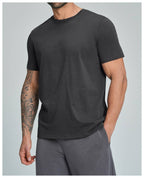Mens Casual Activewear 100%Organic Cotton Tshirt DD-EDX5094 print logo 35