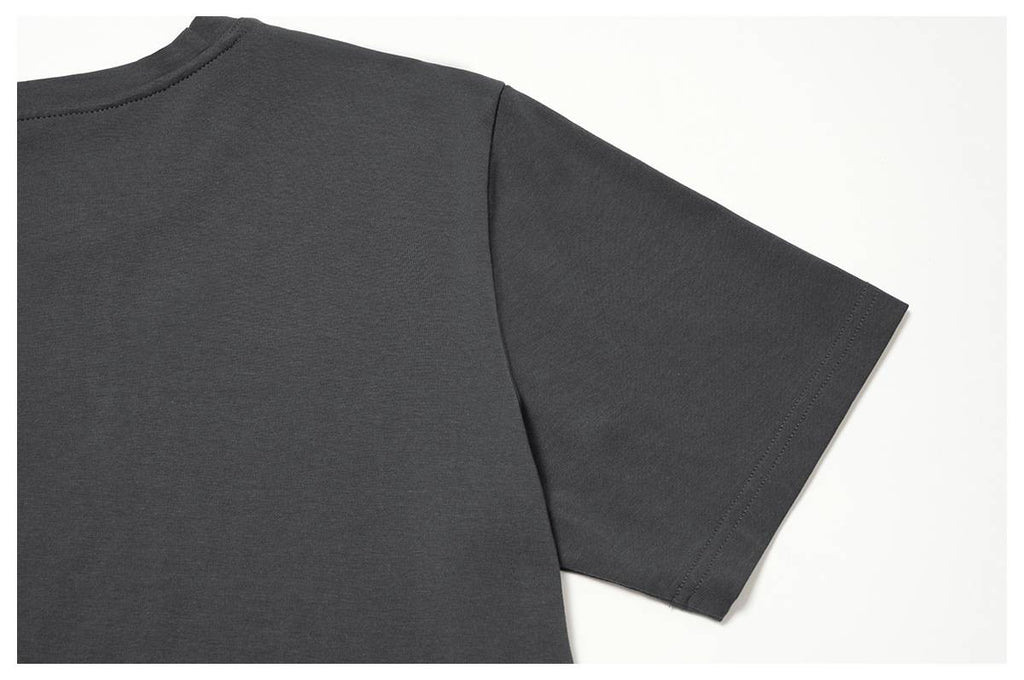 Mens Casual Activewear 100%Organic Cotton Tshirt DD-EDX5094 print logo 45