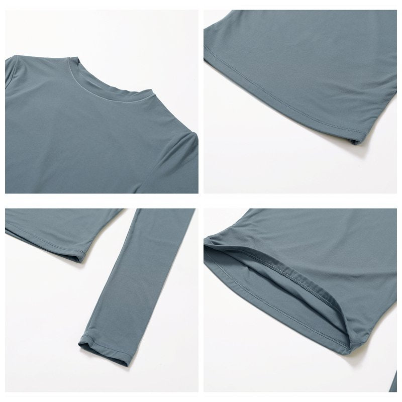 Womens Casual Activewear 78%nylon 22%spandex Baby Tee DDX8743 print logo 21