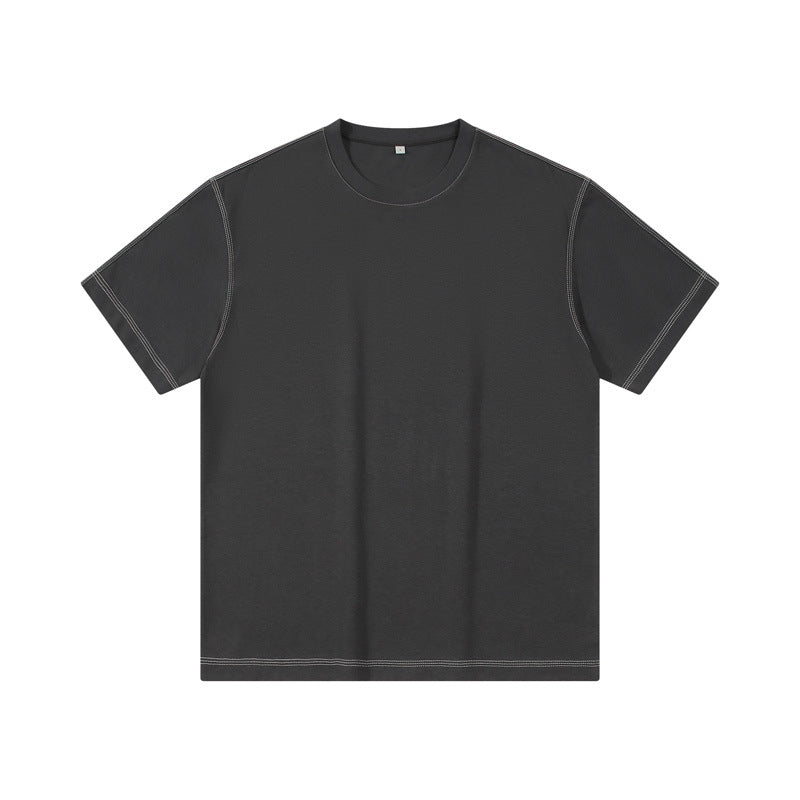 Mens Casual Oversized 75%Cotton  25% Polyester Tshirt DJ-21760 print logo 5