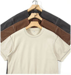 Mens Casual Oversized 75%Cotton  25% Polyester Tshirt DJ-21760 print logo 22