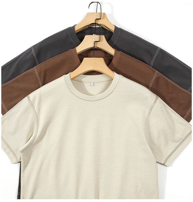 Mens Casual Oversized 75%Cotton  25% Polyester Tshirt DJ-21760 print logo 22