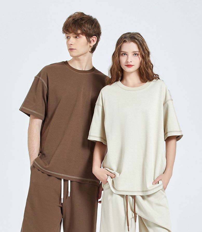 Mens Casual Oversized 75%Cotton  25% Polyester Tshirt DJ-21760 print logo 23
