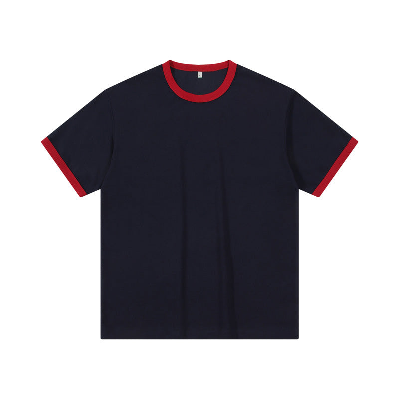 Mens Streetwear Oversized 53% cotton 45.9% polyester 1.1%spandex Tshirt DJ-21768 print logo 13