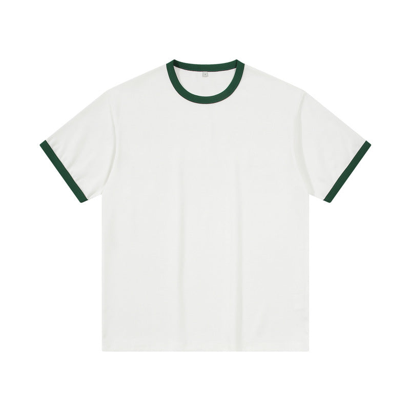 Mens Streetwear Oversized 53% cotton 45.9% polyester 1.1%spandex Tshirt DJ-21768 print logo 5