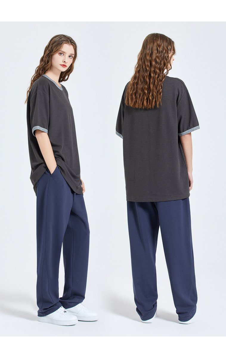 Mens Streetwear Oversized 53% cotton 45.9% polyester 1.1%spandex Tshirt DJ-21768 print logo 29