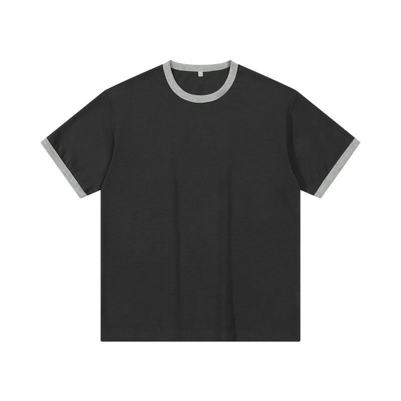 Mens Streetwear Oversized 53% cotton 45.9% polyester 1.1%spandex Tshirt DJ-21768 print logo 6