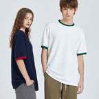 Mens Streetwear Oversized 53% cotton 45.9% polyester 1.1%spandex Tshirt DJ-21768 print logo 18