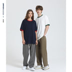 Mens Streetwear Oversized 53% cotton 45.9% polyester 1.1%spandex Tshirt DJ-21768 print logo 10